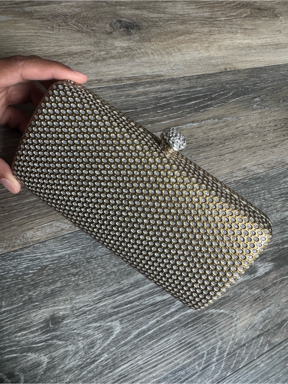Guess by Marciano studded clutch